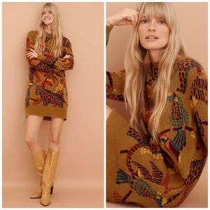 NWT ANTHROPOLOGIE CASEY TUNIC SWEATER DRESS